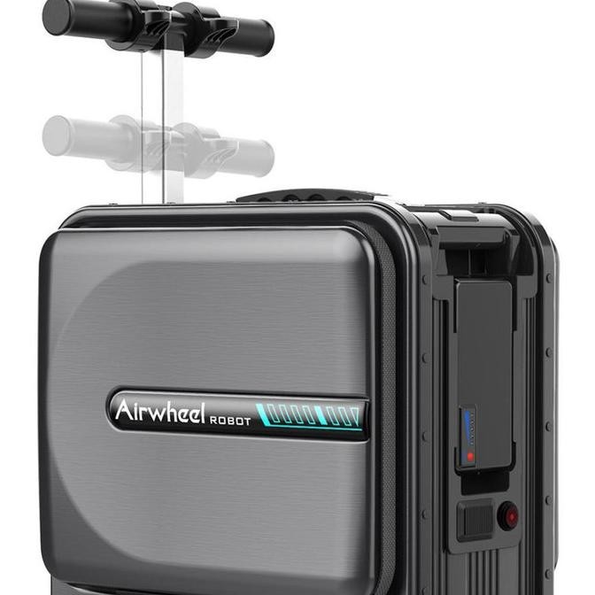 Koper Listrik Kabin Scooter Rideable Luggage Tsa Lock 20 Inch Cindybabby