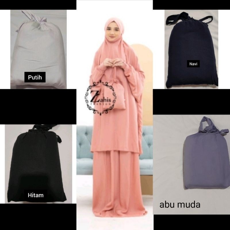 Promo Mega Sale 4.4 // Mukena Atas bawah Fahr/mukena malaysia/mukena fahr potongan/mukena