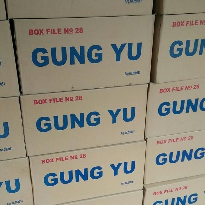 

gung yu box file no 28 isi 12 pcs HFS