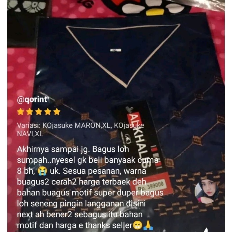 Promo Mega Sale 4.4 // KOKO JASUKE PRIA DEWASA LENGAN PENDEK JASUKE