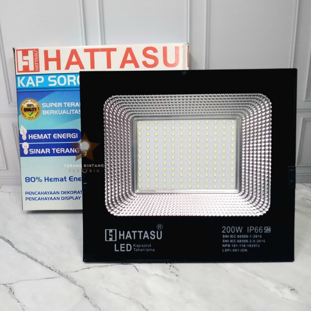 Lampu Sorot Led 200 Watt Hattasu Lampu Sorot Tembak Led 200 W Outdoor Putih Dan Kuning