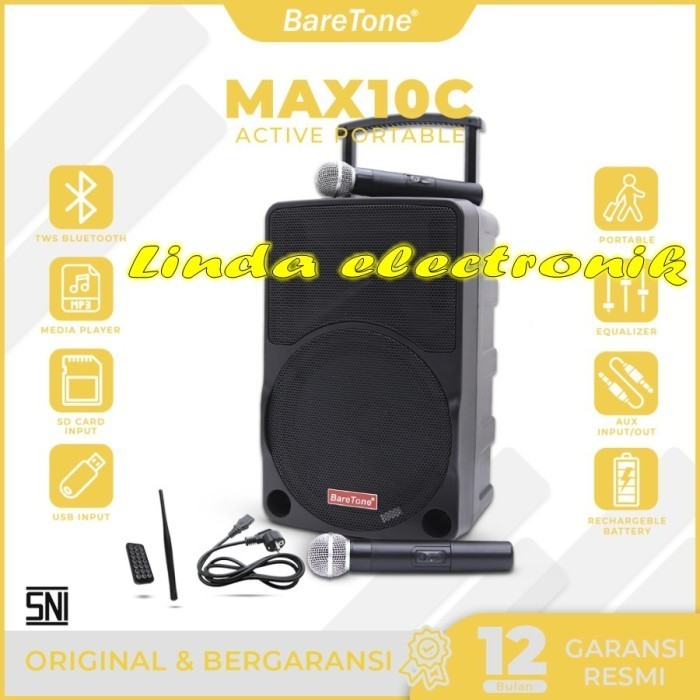 Portable Meeting Wireless Baretone Max10C / Max 10C / Max10 C 10 Inch