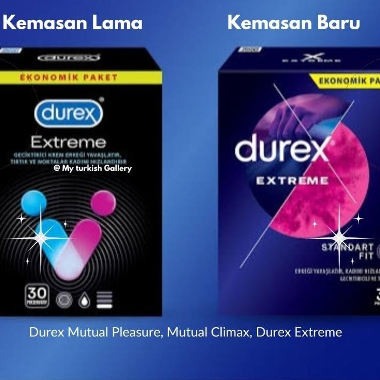 Paling dicari Kondom Mutual Climax Durex Mutual Pleasure Extreme, Durex Mutual Climax, Durex Extreme