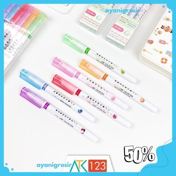

PULPEN / SPIDOL GARIS MOTIF / LINEAR COLOR PEN / MARKER SET LCPS-MI TERJAMIN BEST