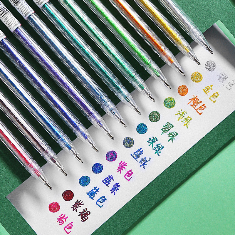 

FREE SHIPPING / READY BALI GLITTER PEN WARNA WARNA METALIC PULPEN GEL NEON COLORFUL PEN ART BOLPEN GOLD SILVER PENA GLITTER ALAT TULIS SEKOLAH KANTOR PELAJAR SCRAPBOOK JURNAL DIARY AESTHETIC CRAFT DIY