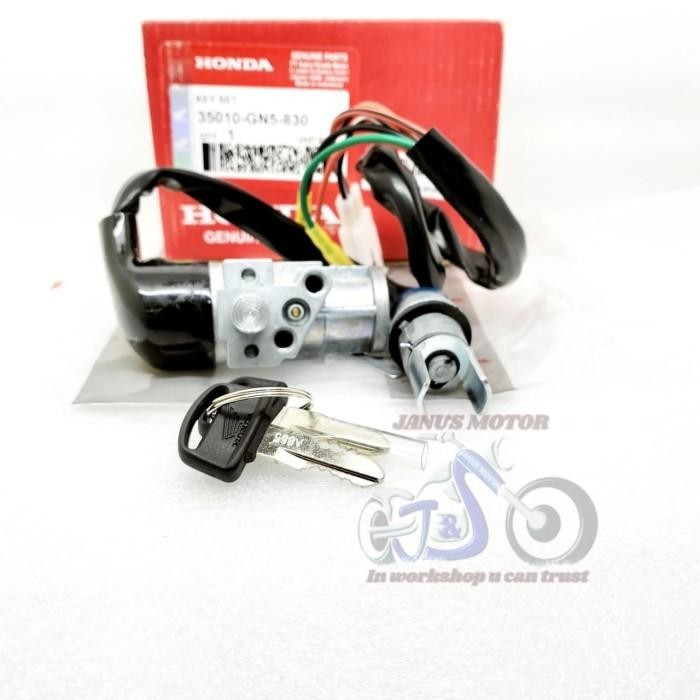 KUNCI KONTAK SET GRAND LEGENDA ASTREA ORI ASLI HONDA PLUS JOK KONCI