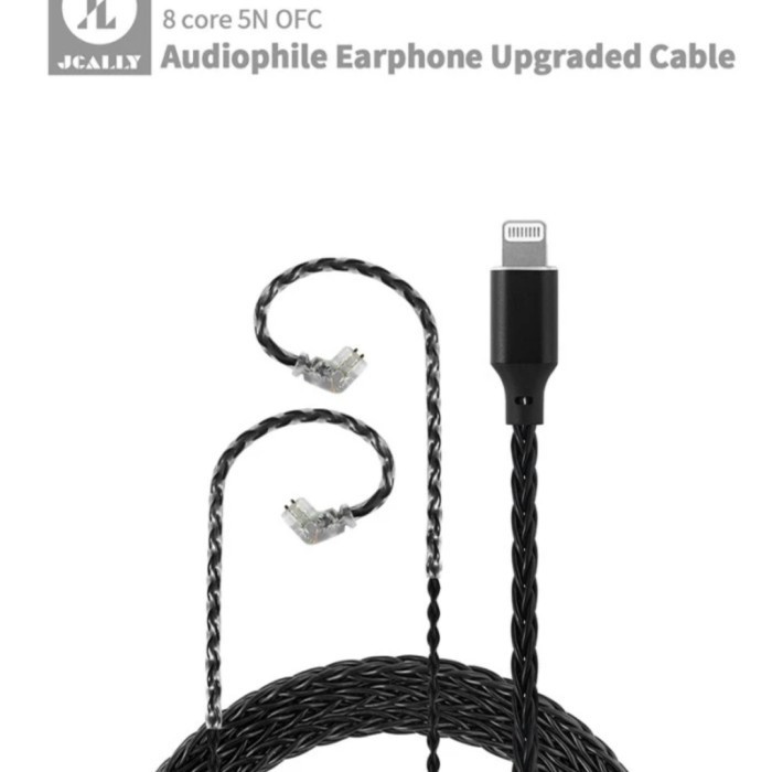 Kabel Lightning Iphone For Kz Earphone Kabel Kz Zsn Pro Dll Jcally Lt8