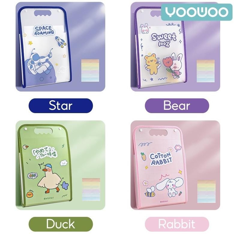 

YOOWOO FILE ORGANIZER / PENYIMPANAN BERKAS / FOLDER PORTABLE / TEMPAT KERTAS UJIAN SHOPEE
