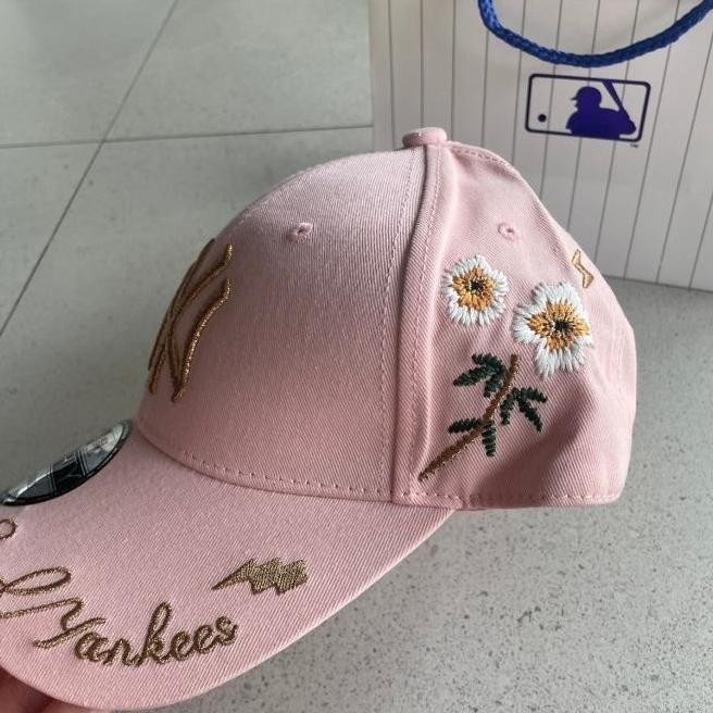 Diskon Murah  Terbaru Topi Baseball Mlb Ny Flower Original Pink Caps Ready