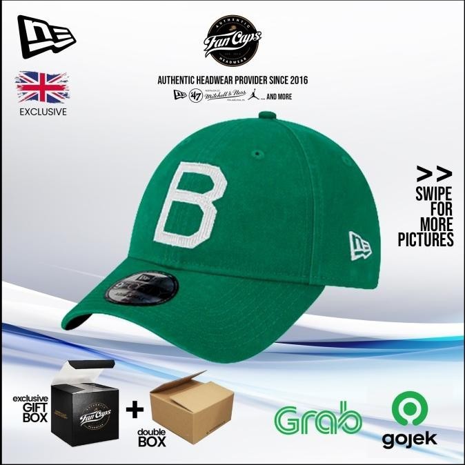 Diskon Murah  [ORIGINAL] Brooklyn Dodgers Cooperstown Green 9FORTY | Topi New Era