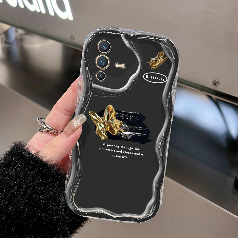 Casing Hp VIVO V23 5G VIVO V23I 5G VIVO V23E 4G V23E 5G VIVO V23 Pro 5G VIVO Y75 Case HP Kupu-kupu E