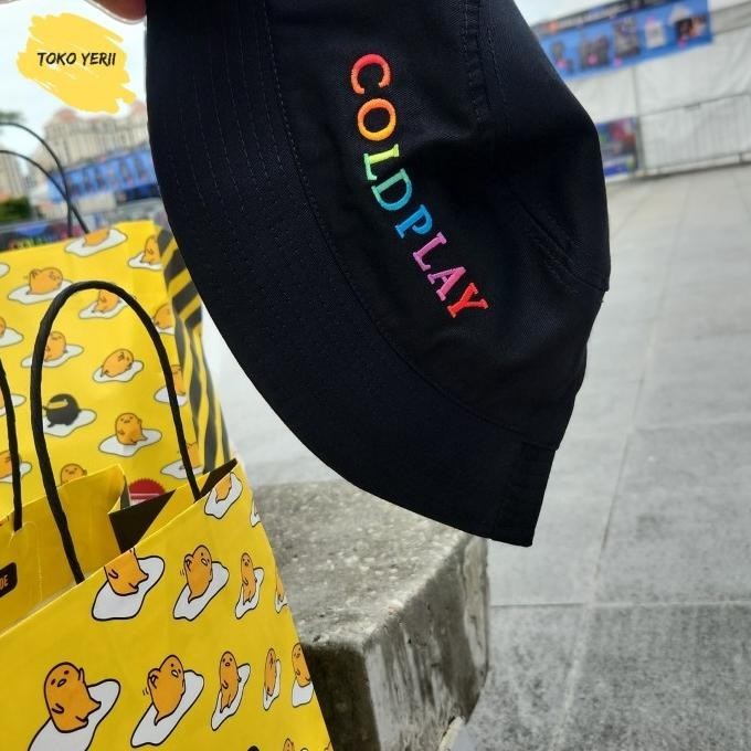 Diskon Murah  BUCKET HAT COLDPLAY OFFICIAL MERCHANDISE 2024