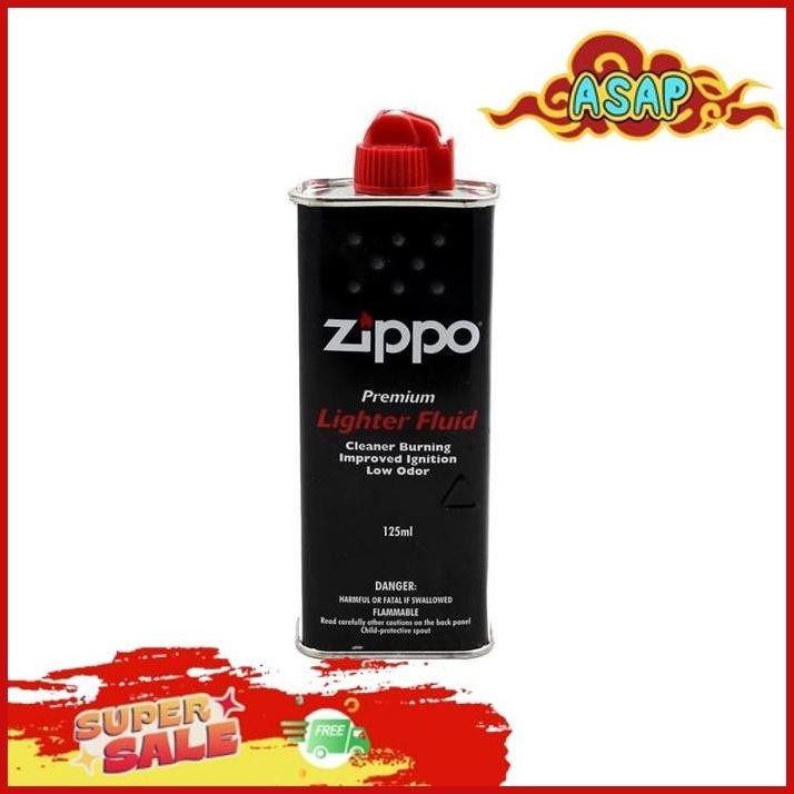 MINYAK ZIPPO 125 ML ZIPO ORIGINAL ASLI AUNTHENTIC ZIPPO LIGHTER FLUID ORI