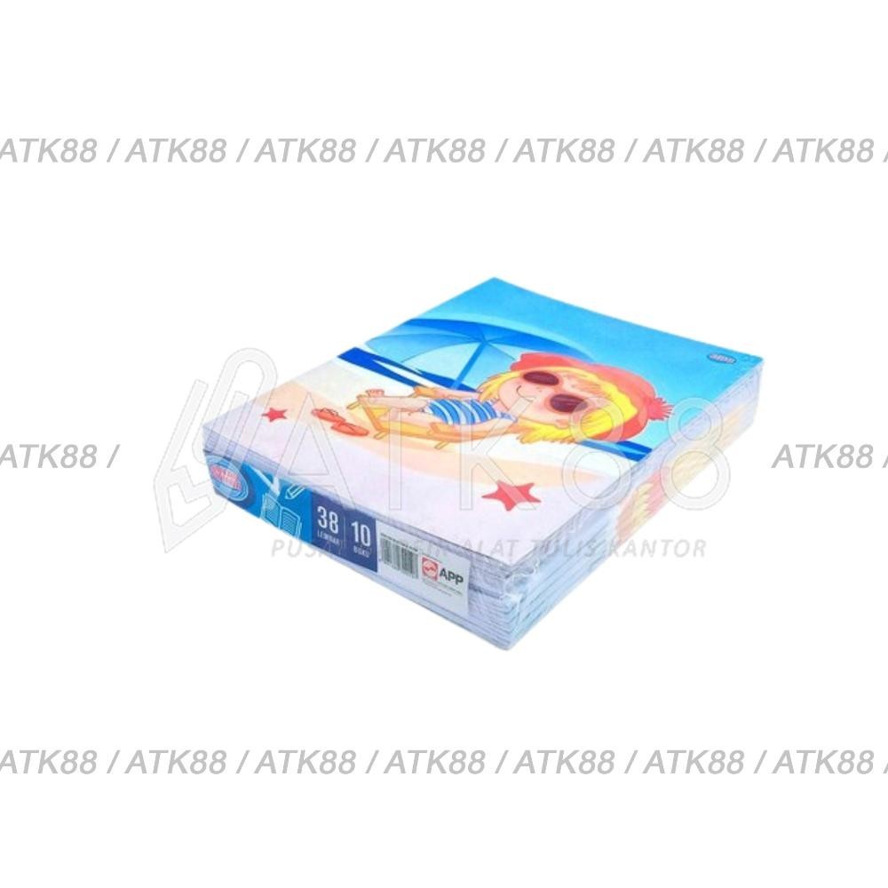 

tre-57 Buku Tulis SIDU Sinar Dunia 38 Lembar Pak isi 10 Buku Termurah