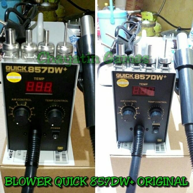 Blower / Solder Uap Quick 857Dw+ Ori (Digital)