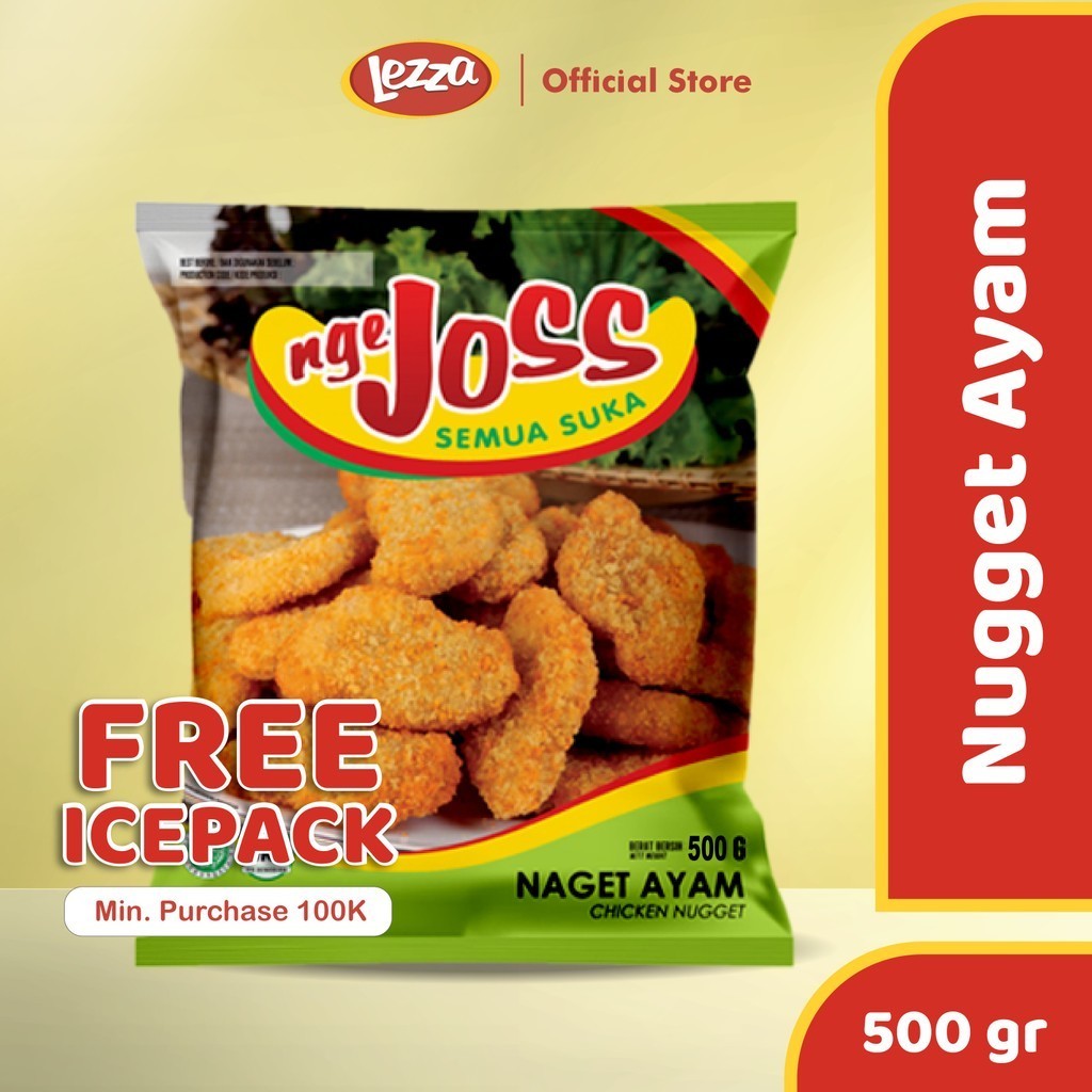 

NGEJOSS Nugget Ayam Frozen 500 Gr