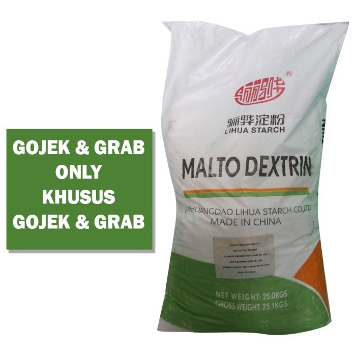 

Terlaris Maltodextrin / dextrin / maltodextrin powder food grade 25 kg SALE