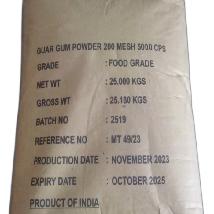 

Terlaris TEPUNG GUARGUM GUARGAM 25KG KHUSUS INSTANT SALE