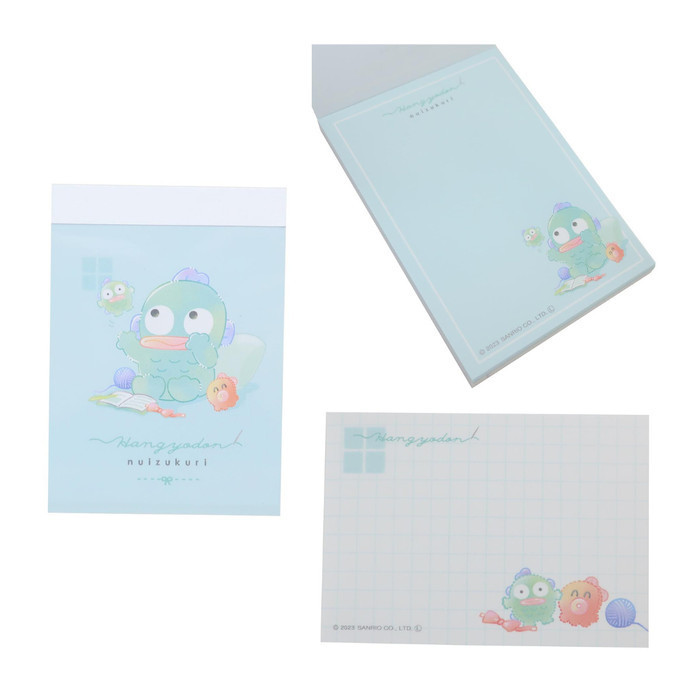 

SALE Mini Memo Pad Sanrio Stuffed Dolls Nuizukuri Notepad Limited Edition