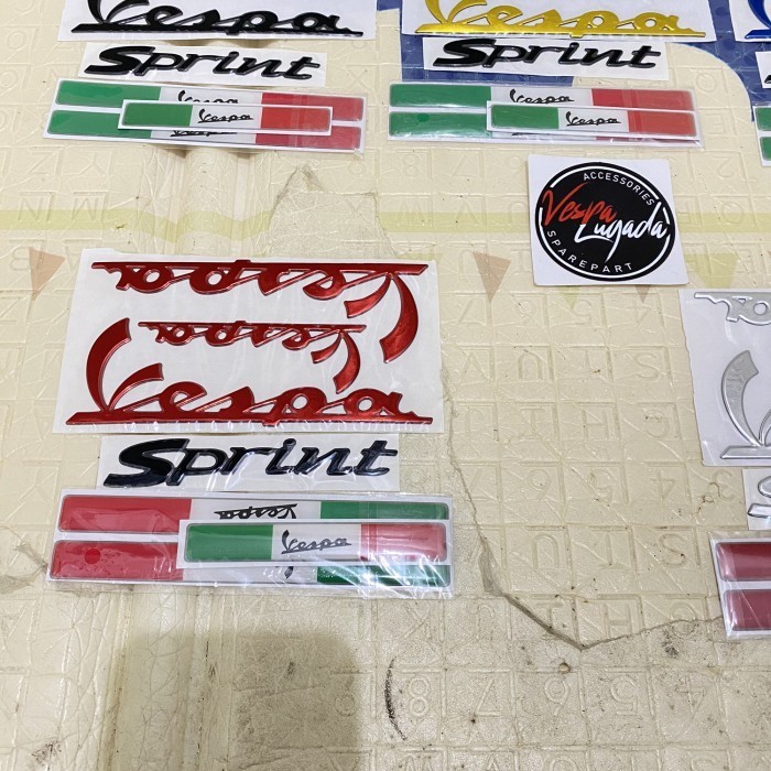 Emblem Body Vespa Sprint