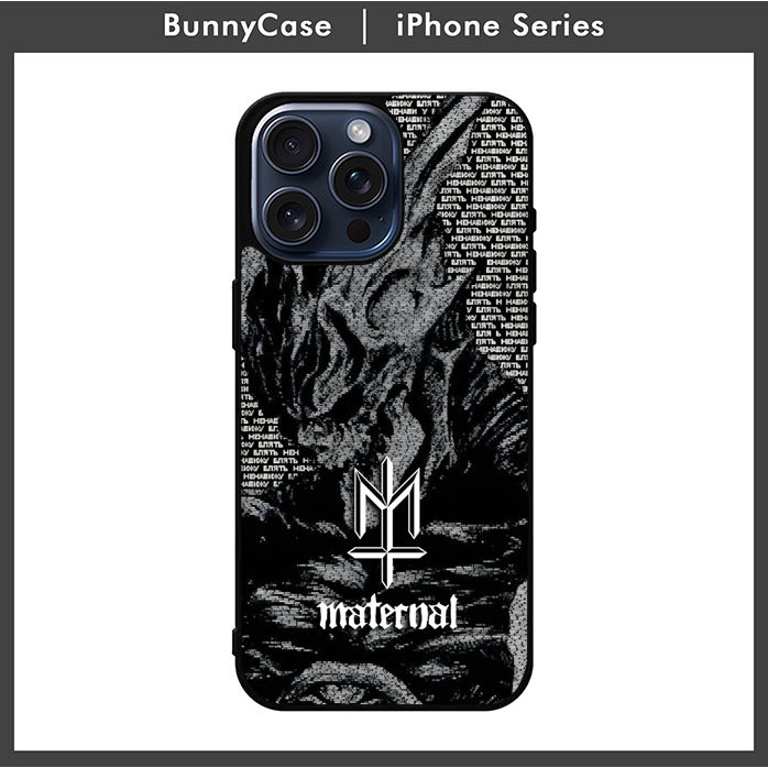 Case Casing iPhone 15 14 13 12 11 Pro Max Mini Plus iPhone X Xs Xr Monster Maternal LZ0191