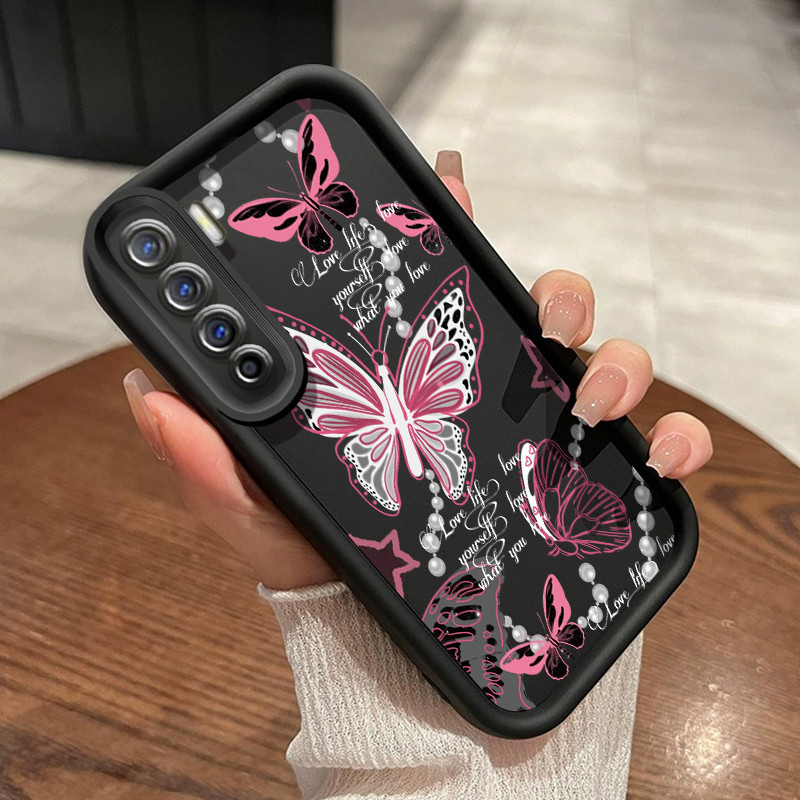 Casing Hp OPPO A91 OPPO F15 OPPO Reno 3 Case Casing lembut HP pelindung silikon ponsel Kesing motif 