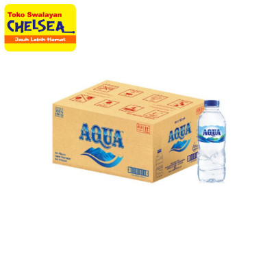 

Aqua botol 330ml dus/ air mineral dalam kemasan botol