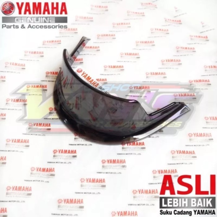 Cap Meter Smoke Visor Fazzio Original Aksesoris Yamaha