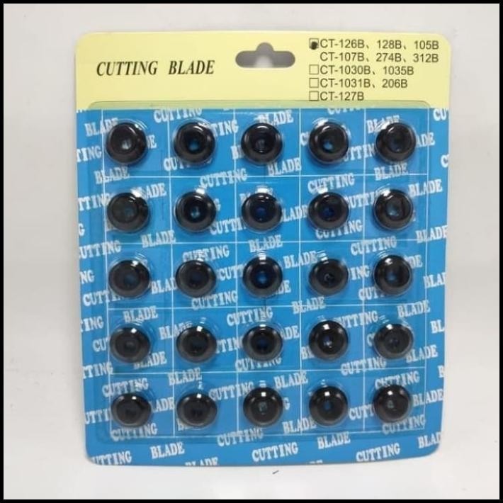 

TERBARU MATA CUTTER CT 126,127,128,274 !!!!!