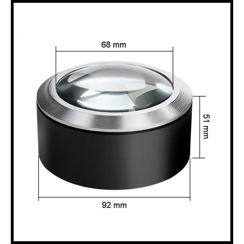 

HOT DEAL KACA PEMBESAR SILINDER LED AB95 / MAGNIFYING DOME MEMBACA KERAJINAN !