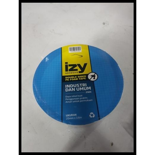 

GRATIS ONGKIR DOUBLE TAPE/DOBEL TIP/SELOTIP PE FOAM TAPE MERK IZY BUKAN 3M !!