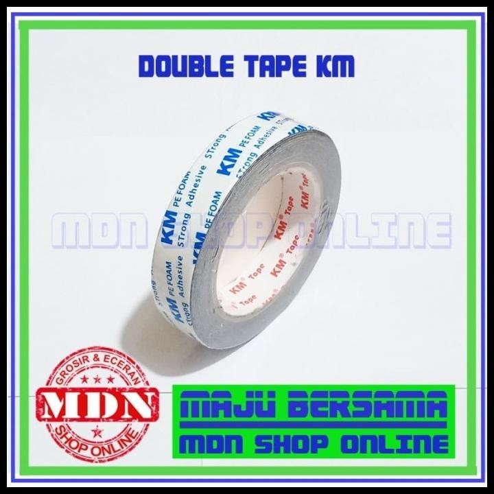 

DISKON DOUBLE TAPE KM 23MM JUAL PER 1 ROL BAGUS !