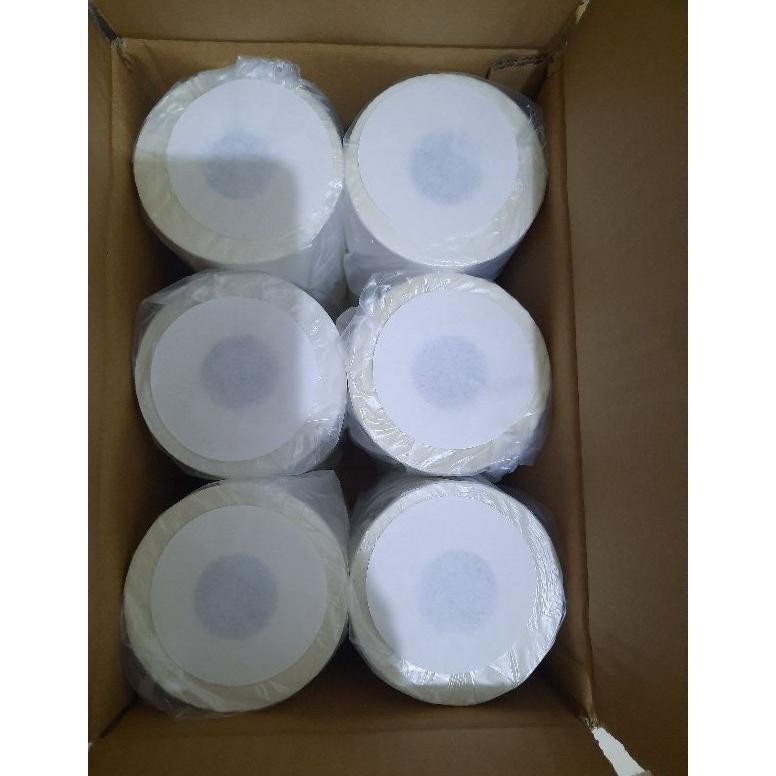 

Banyak Promooo !!! Label Thermal Olshop 12 Roll 100 X 150 Thermal Label Direct 250Pcs / Roll Ukuran A6 Core 1 Inch