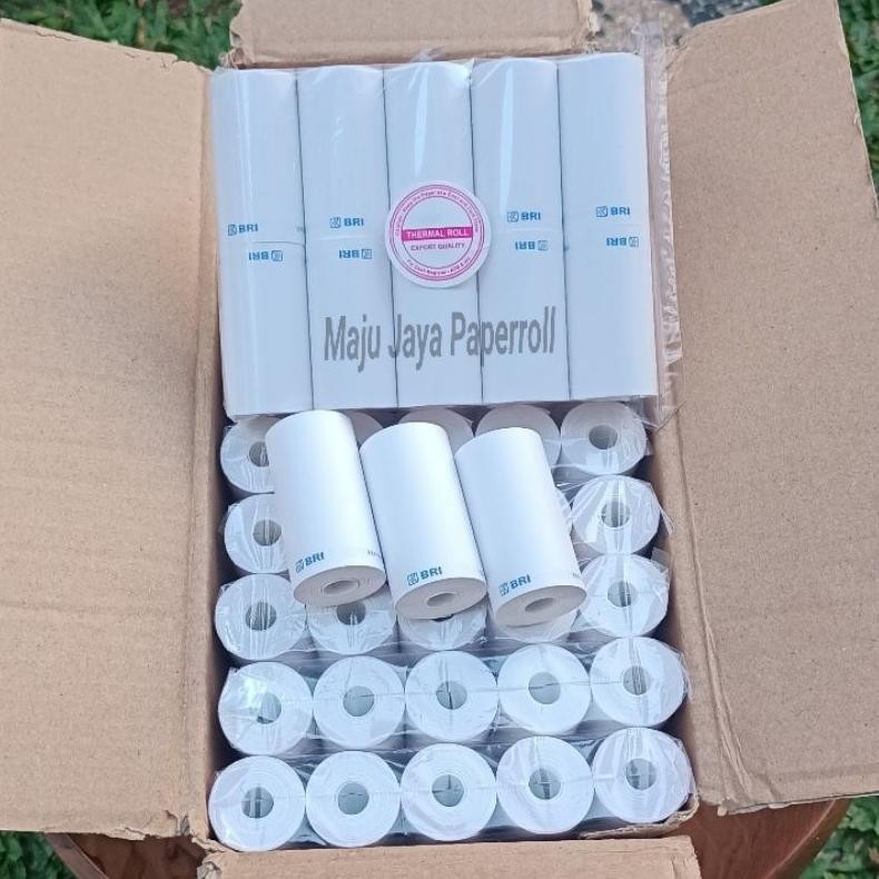 

Banyak Diskon!!! Kertas Thermal Edc Brilink Logo Bank Bri/Paket 100 Roll