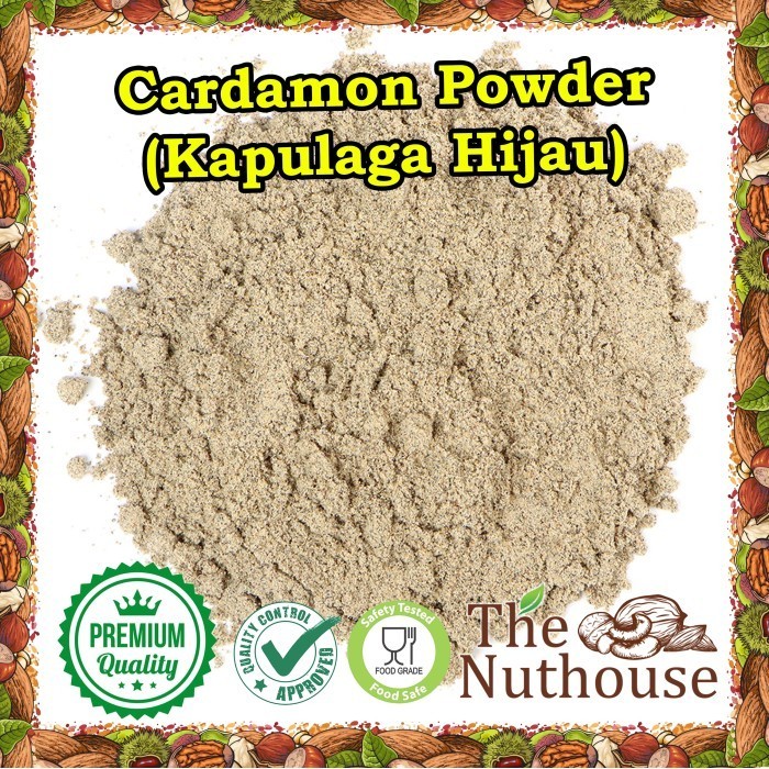 

Green Cardamom Powder / Bubuk Kapulaga Hijau Murni [Import]