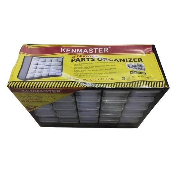 RAK BAUT 25 SUSUN KENMASTER/ RAK MULTI FUNGSI/RAK BAUT/ PART ORGANIZER