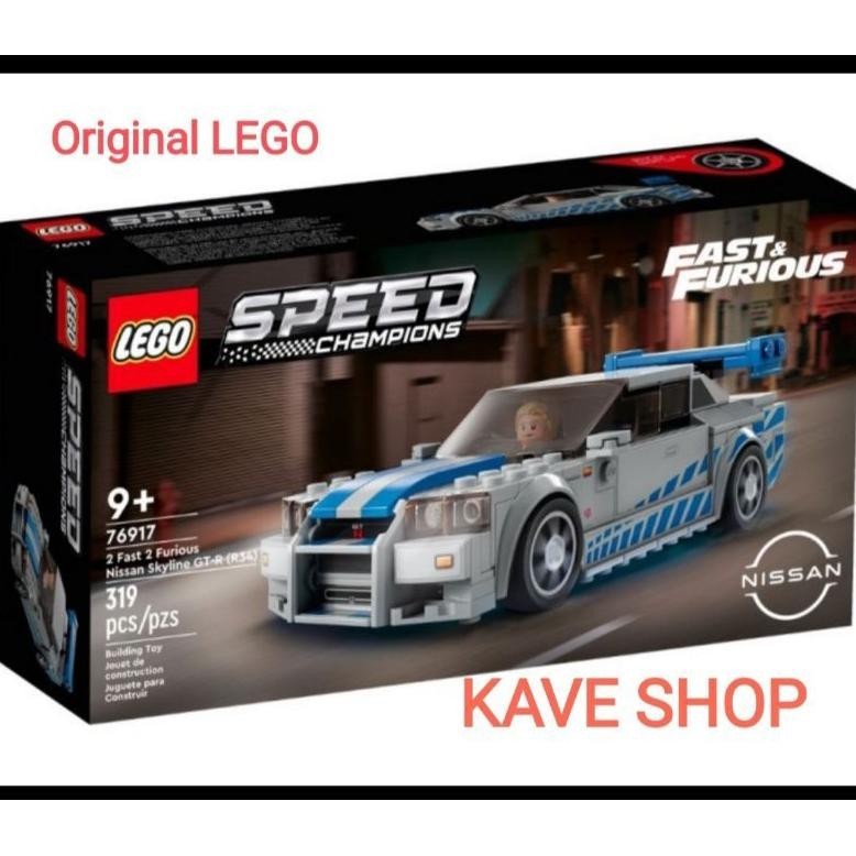 GHJ LEGO 76917 Speed Champion : 2 Fast 2 Furious Nissan Skyling GT-R (R34) TERLARIS