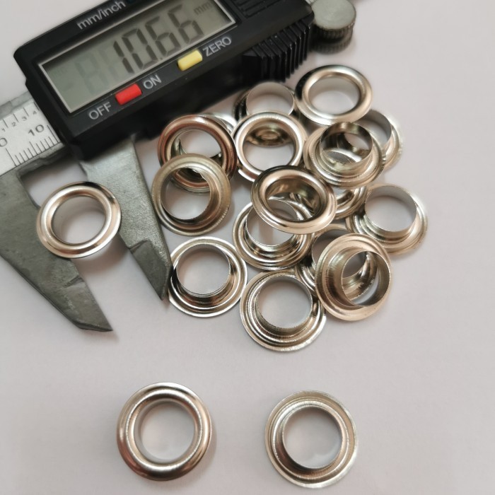 

Mata Ayam Spanduk Banner 24 / Mata Eyelet 10Mm Tanpa Ring Nikel/10Gros