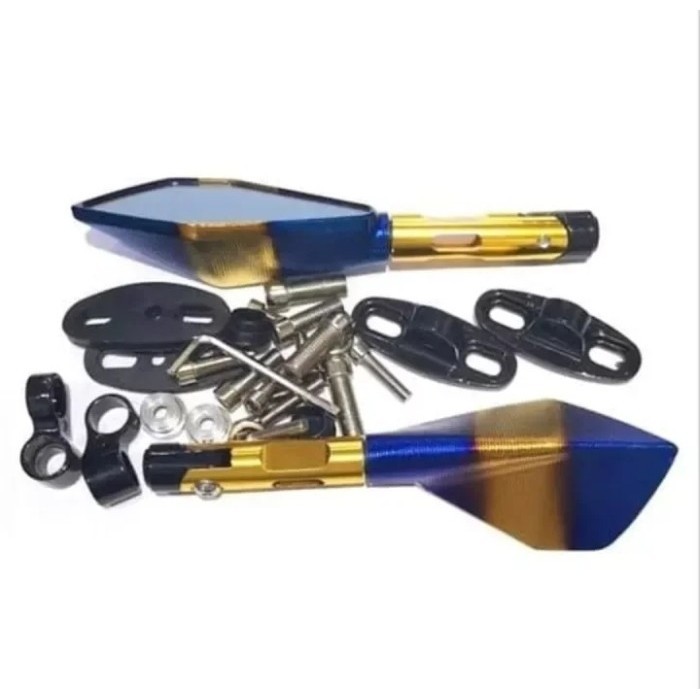 BARU SPION TOMOK V2 TWOTONE FULL CNC KACA SPION MOTOR TOMOK 2TONE THAILOOK