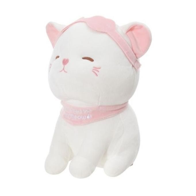 Brunn Kitten cat Plush toy MINISO - boneka Kucing posisi duduk super lucu