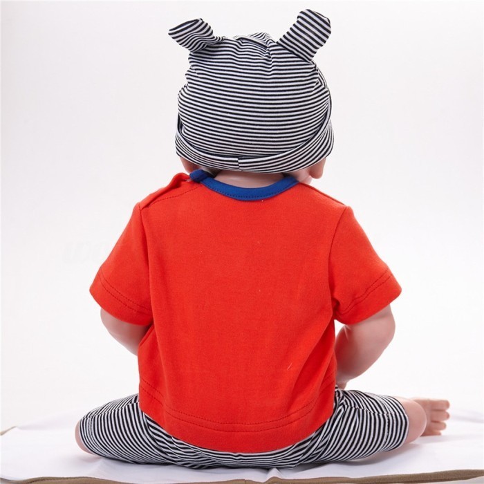 Delta Boneka Bayi Reborn Tampak Hidup Bahan Silikon Vinyl Ukuran