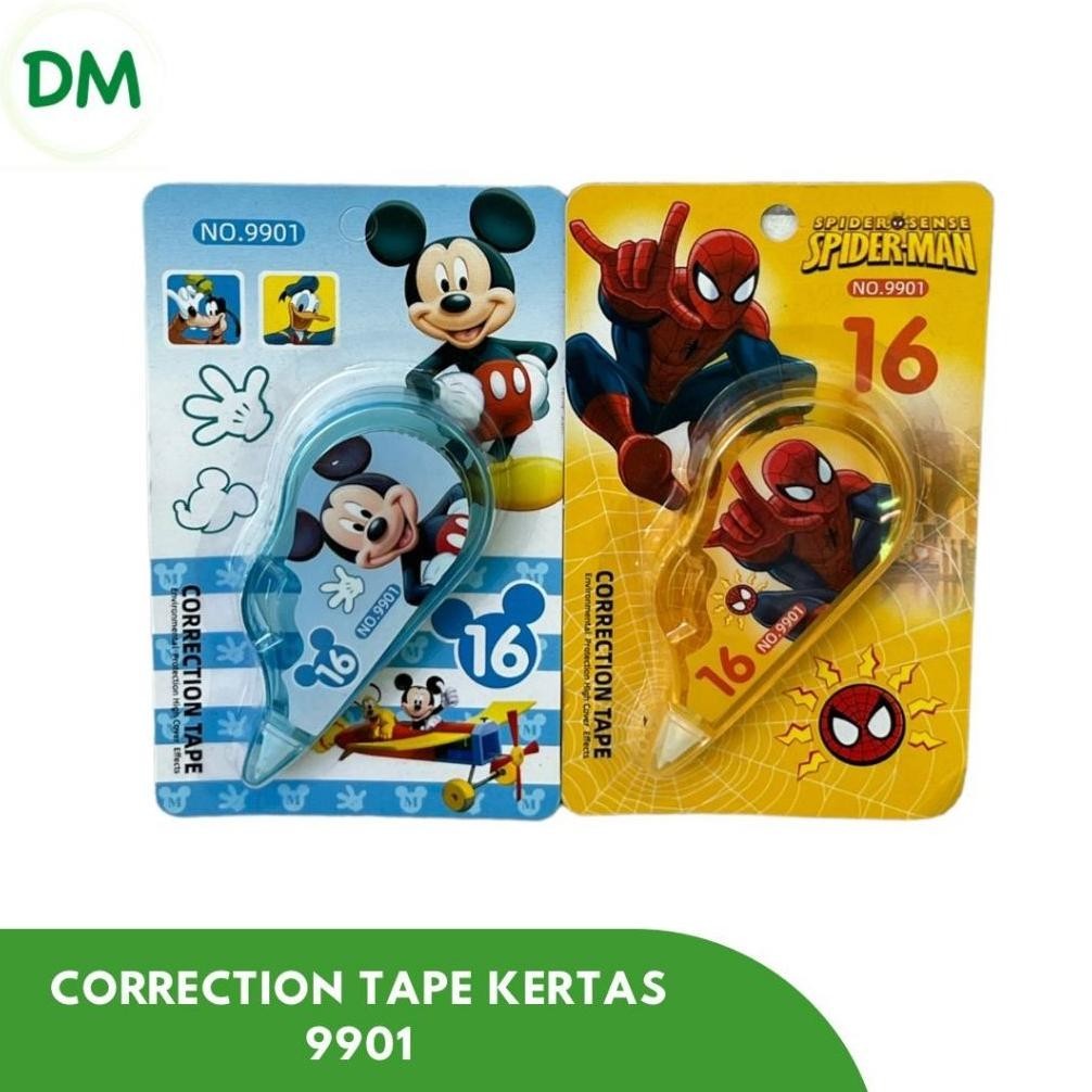 

Correction Tape / Stipo Kertas Gambar Karakter 9901 (1 Pcs) Murah Benjanmiturnertu