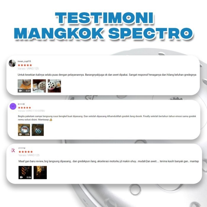 Full Spek Cvt Upgrade Nmax Aerox 155 Lexi 125 Astro Performance Matic