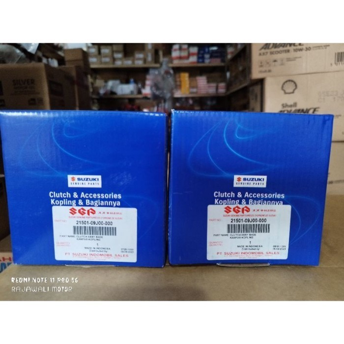 Kampas Ganda Set Suzuki Nex Ori