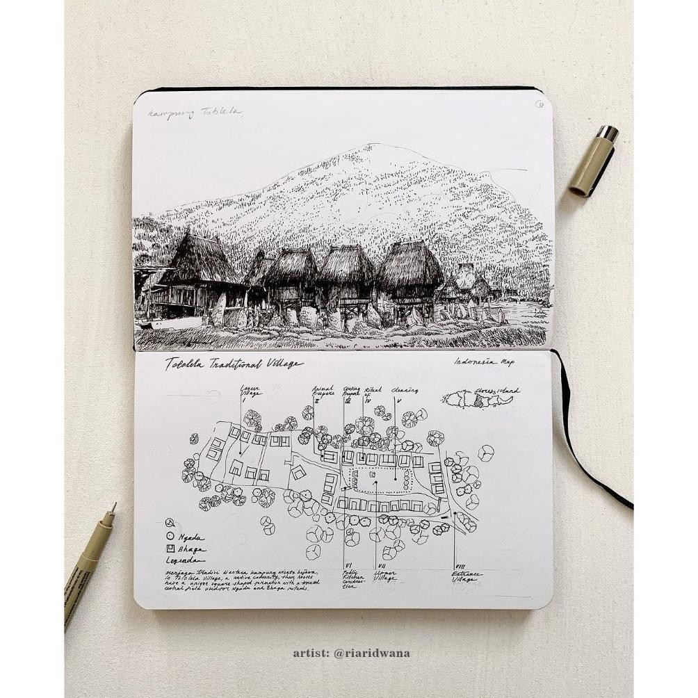 

BUKUQU SKETCH BOOK HARDCOVER - NOTEBOOK GAMBAR/ LUKIS/ CAT AIR TEBAL BARU