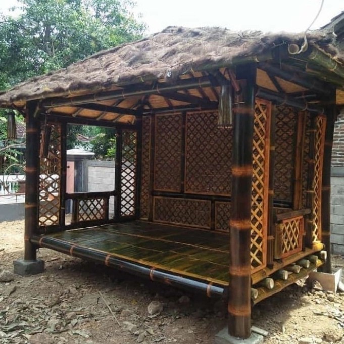 Gazebo Bambu / Saung Bambu / Saung Gazebo Bambu / Saung Bambu Lesehan