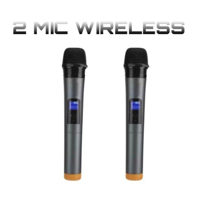 Karaoke Set Mini Dusenberg Astex X 1-2 Mic Wireless Amplifier Karaoke