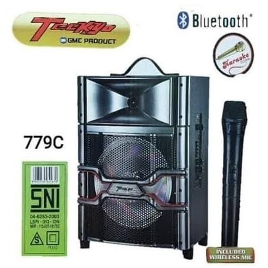 Gmc Teckyo 779C Speaker Portable Bluetooth Usb Premium Berkualitas