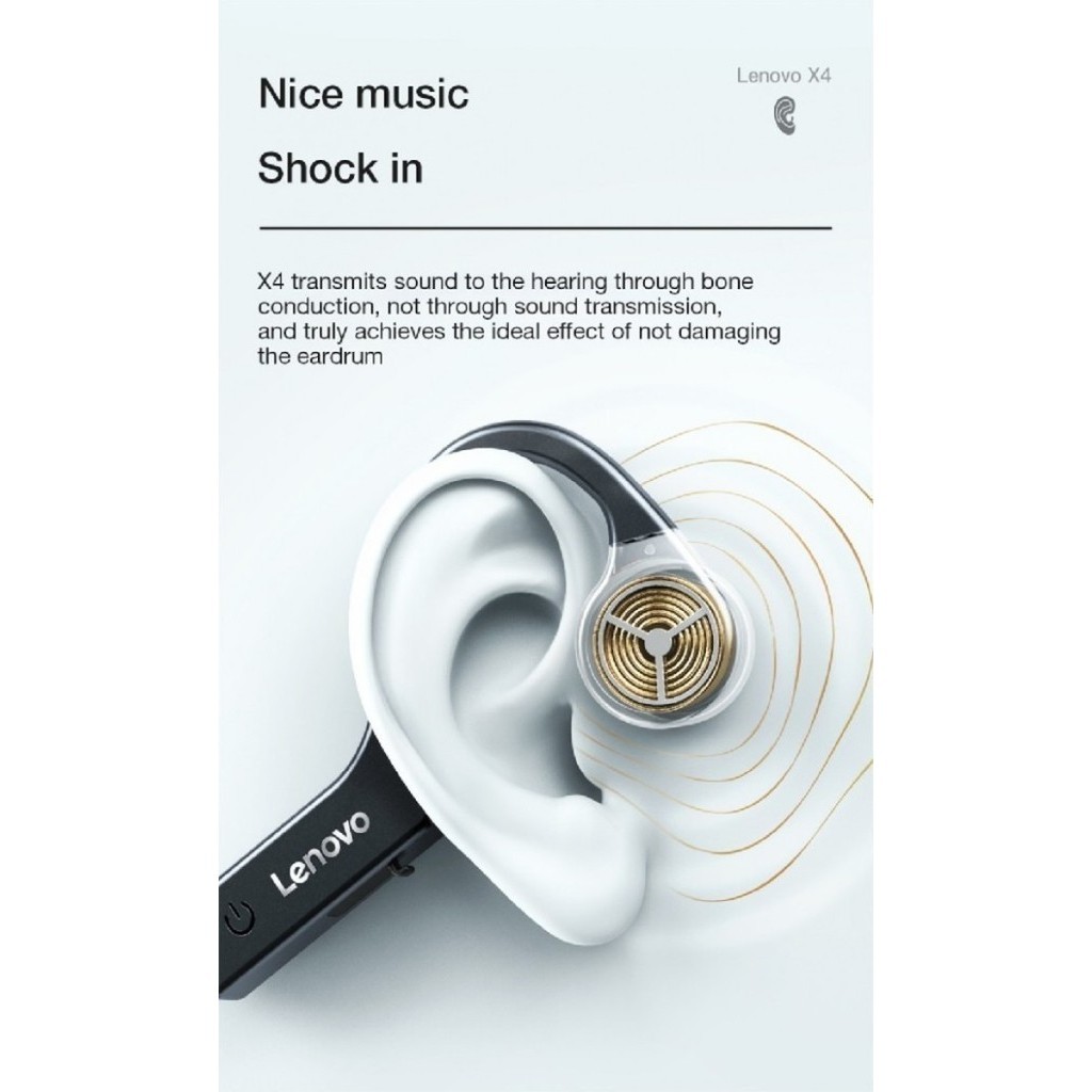 Lenovo Thinkplus X4 - Bone Conduction Bluetooth 5.0 Earphone