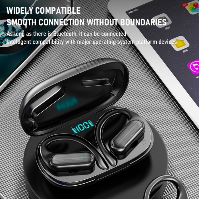 Jqvitek Tws Wireless Headset Bluetooth 5.3 Earphone Noise Reduction